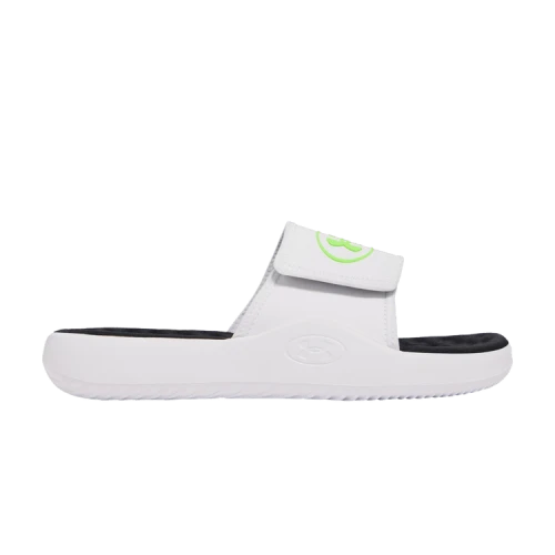 Under Armour Ignite Pro 8 Slide 'White Hyper Green'