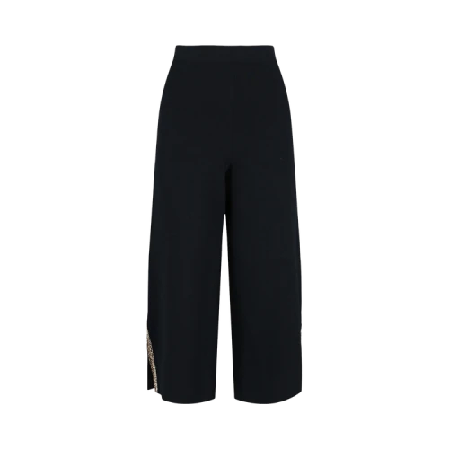 Stella McCartney Embellished Cropped Pants 'Ink'