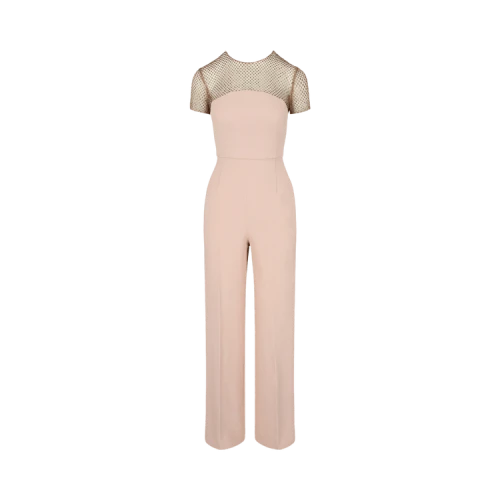 Stella McCartney Alysha Crystal Embellished Jumpsuit 'Rose'