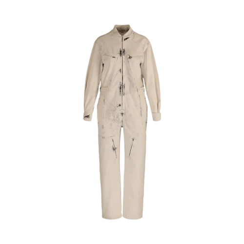 Stella McCartney All In One Galaxi Wash Jumpsuit 'Ivory/Smoke'