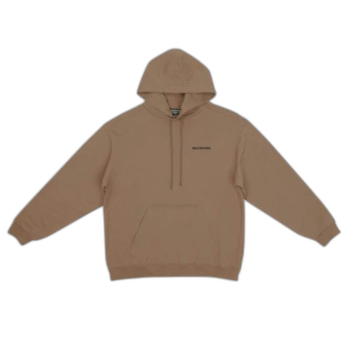 Balenciaga Hoodie 'Taupe/Black'