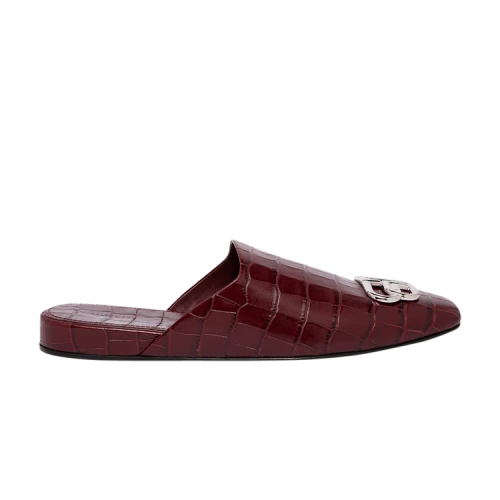 Balenciaga Cosy Mule 'Croco Dark Red' (Women's)