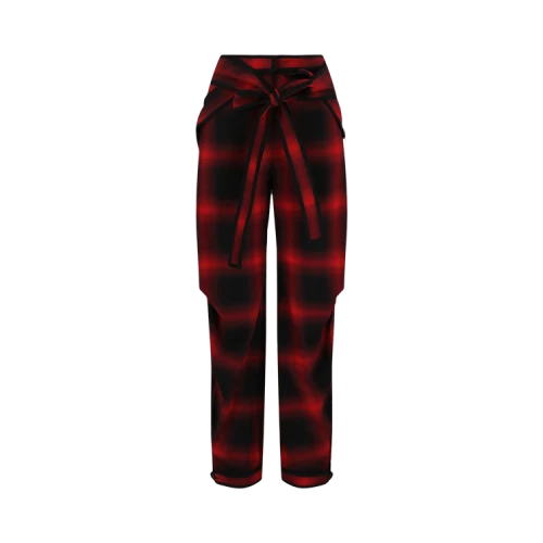 Stella McCartney Bessie Trousers 'Black/Red'