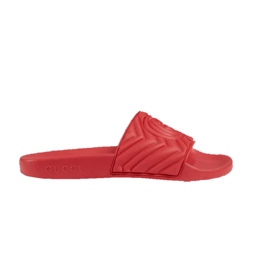 Gucci Rubber Slide 'Red' (Women's)