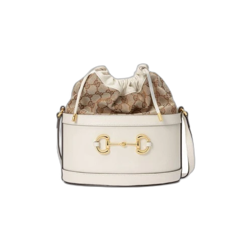 Gucci Horsebit 1955 Bucket Bag 'White'