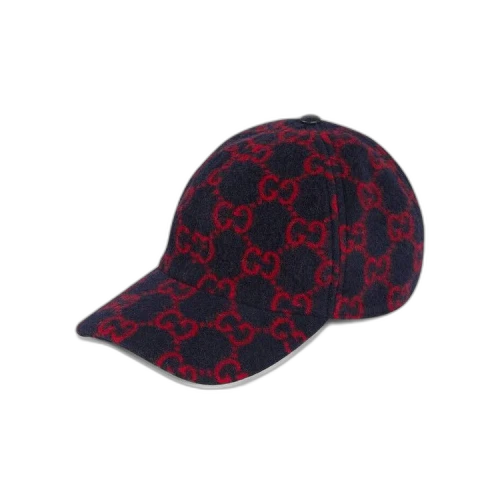 Gucci GG Wool Baseball Hat 'Red'