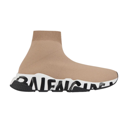 Balenciaga Speed Trainer 'Midsole Graffiti - Beige' (Women's)