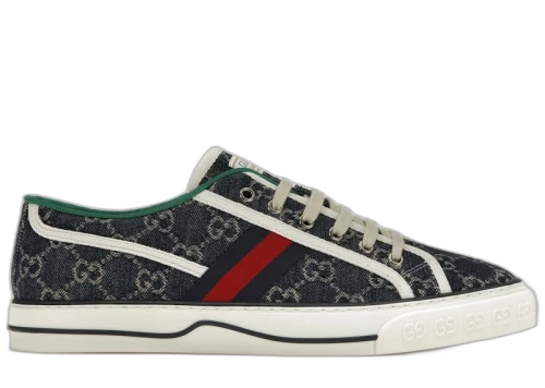 Gucci Tennis 1977 Denim GG Print