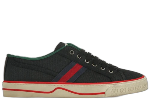 Gucci Tennis 1977 Black Cotton