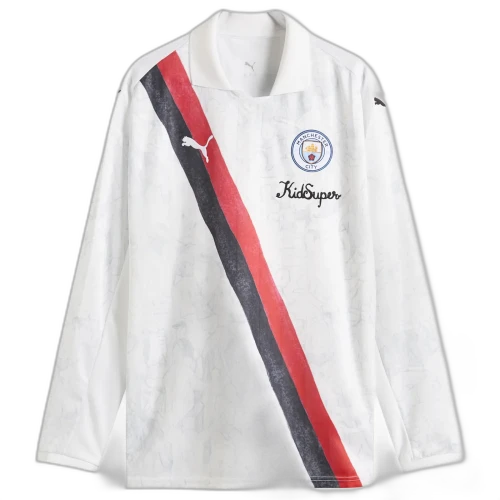 Puma KidSuper Manchester City Jersey White/Black