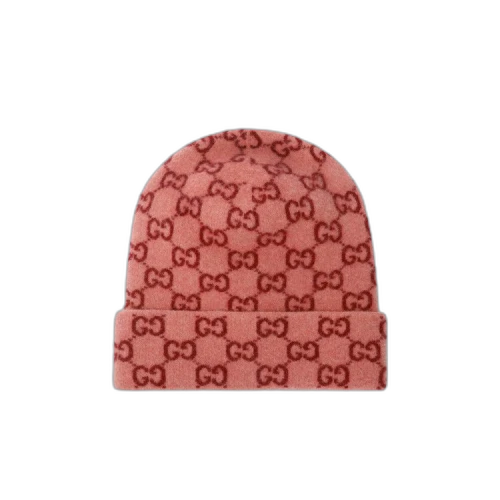 Gucci Patterned Beanie 'Pink'