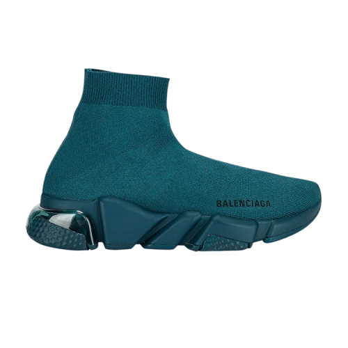 Balenciaga Speed Sneaker 'Clear Sole - Full Dark Green' (Women's)