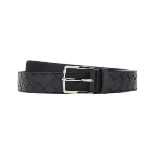 Bottega Veneta Intrecciato Belt 'Ardoise/Silver'