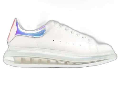 Alexander McQueen Oversized White Shock Pink