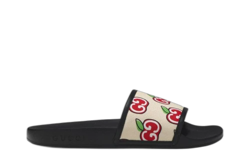 Guccie Slide 'Apple Print' (Women's)