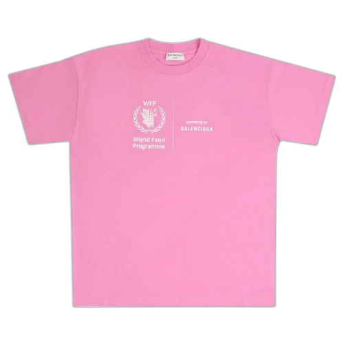Balenciaga WPF T-Shirt 'Pink/White'