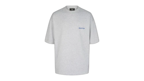 Balenciaga BB Corp Medium Fit T-Shirt Heather/Grey/Royal/Blue