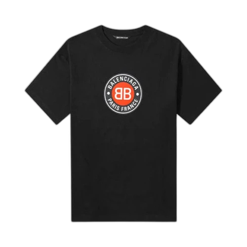 Balenciaga Logo T-Shirt 'Black'