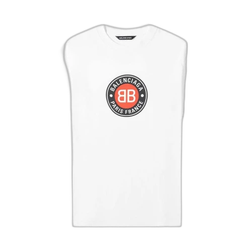 Balenciaga Logo T-Shirt 'White'