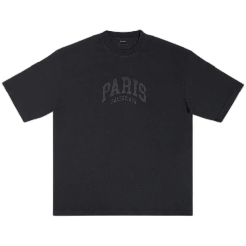 Balenciaga Paris Logo T-Shirt 'Black'