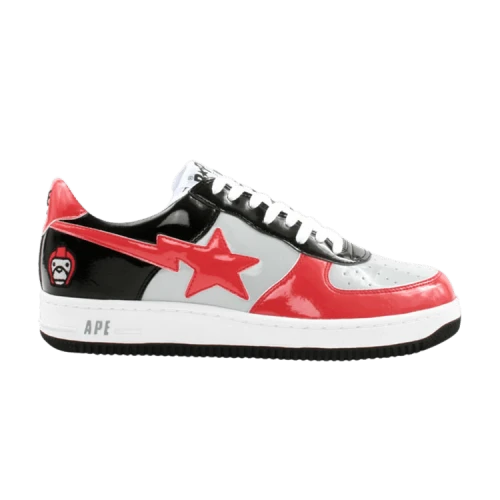 Bapesta FS-001 Low 'Red Grey'