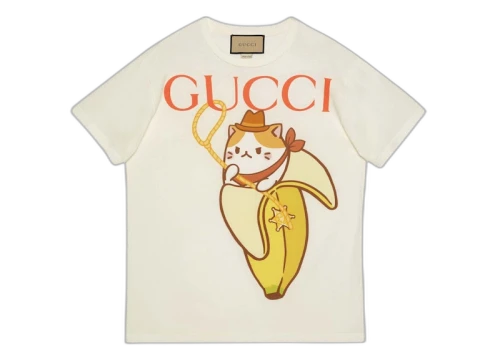 Gucci x Bananya Printed T-shirt White