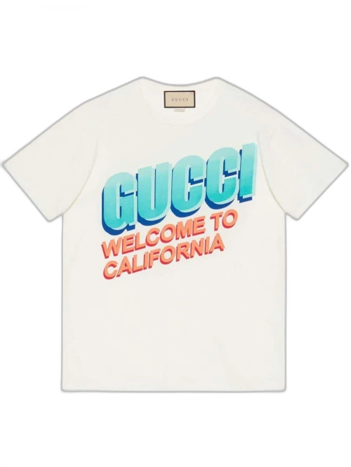 Gucci Welcome To California T-shirt White