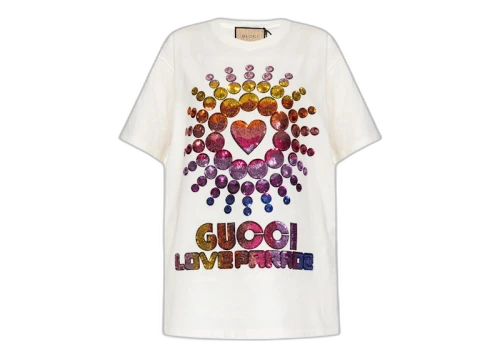Gucci Love Parade Oversized T-shirt White