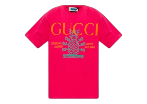 Gucci Pineapple Collection T-shirt Pink