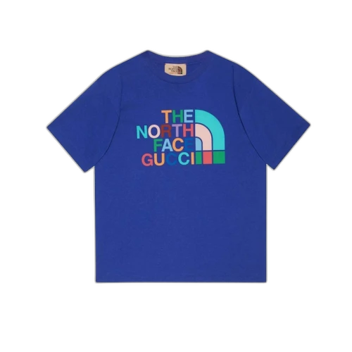 Gucci x The North Face T-shirt Blue/Multicolor
