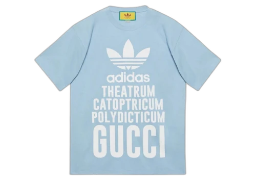 Gucci x Adidas T-Shirt Blue