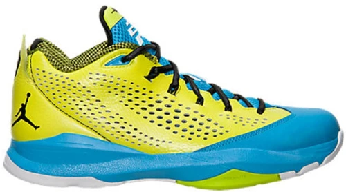 Jordan CP3.VII Venom Green Dark Powder Blue
