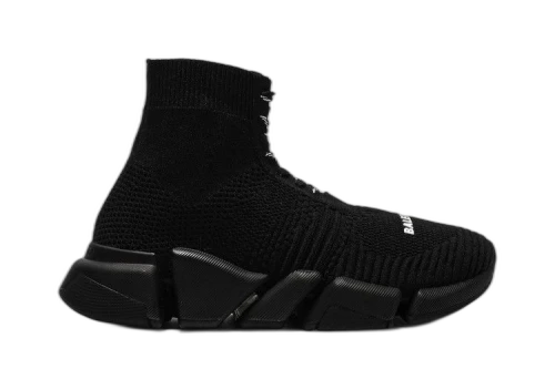 Balenciaga Speed 2.0 Lace Up Trainer 'Black' (Women's)