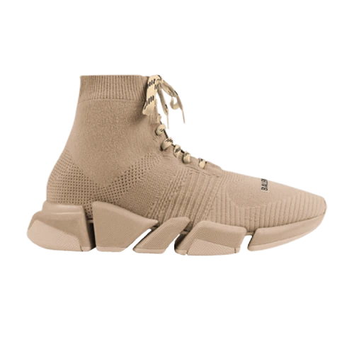 Balenciaga Speed 2.0 Lace-Up Sneaker 'Beige'