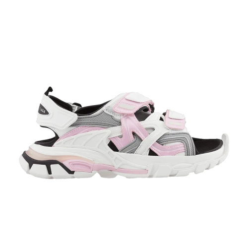 Balenciaga Track Sandal 'White Pink Grey' (Women's)