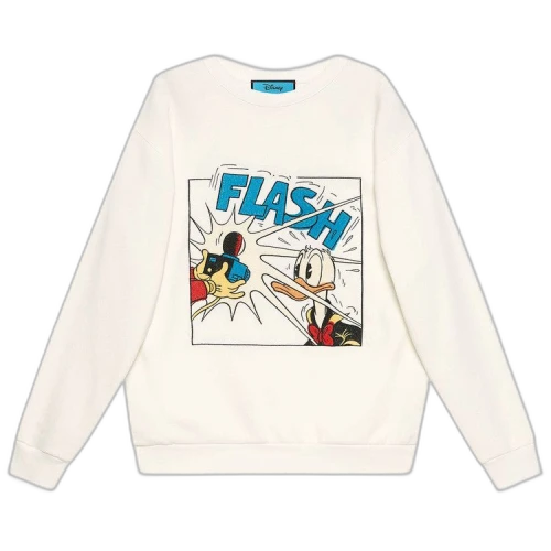 Gucci x Disney Donald Duck Cotton Sweatshirt 'White'