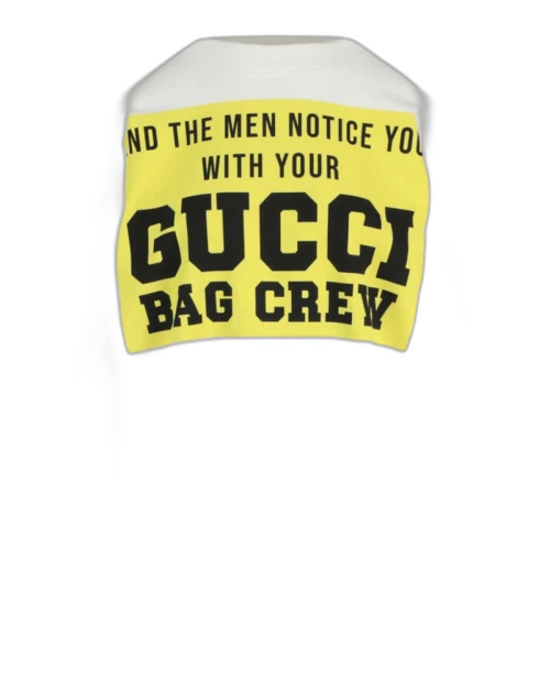 Gucci Graphic Printed Sweatshirt White