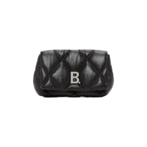 Balenciaga Touch M Puffy Clutch 'Black'