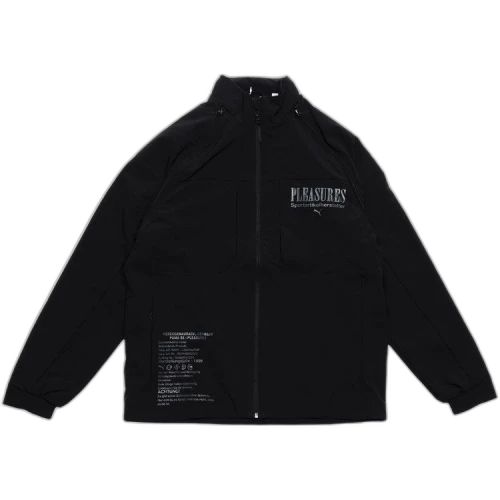 Puma x Pleasures Full Zip Jacket Black