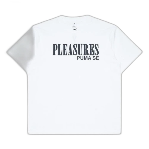 Puma x Pleasures Typo Tee 'White'