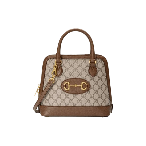 Gucci 1995 Horsebit Small Top Handle Bag 'Beige/Brown Sugar'