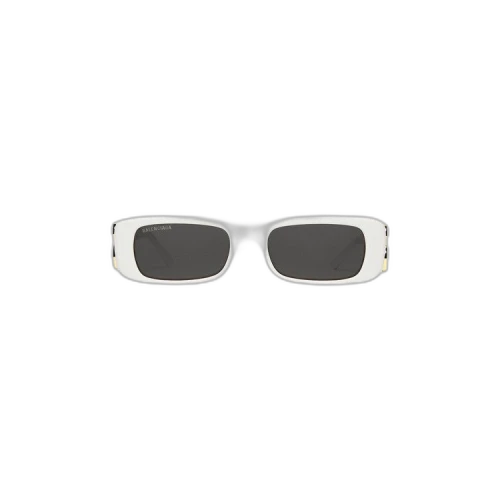 Balenciaga Dynasty Rectangle Sunglasses 'White'