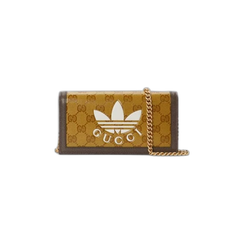 adidas x Gucci Wallet With Chain 'Beige/Brown'