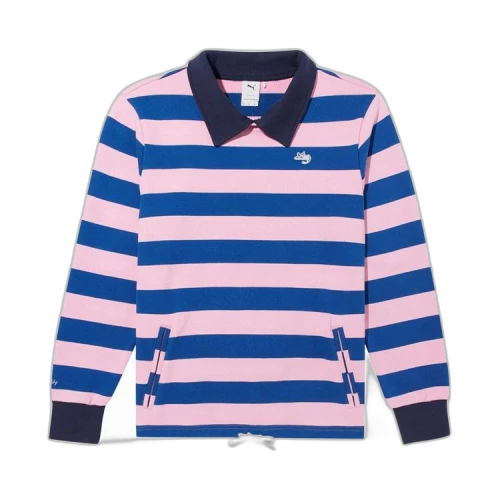 Puma x Noah Stripe Crew 'Blue/Pink'