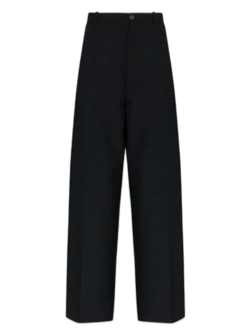Balenciaga Loose Tailored Trousers Black