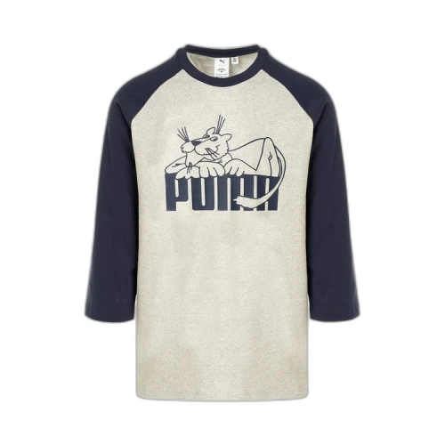 Puma x Noah Raglan Long-Sleeve 'Grey/Blue'