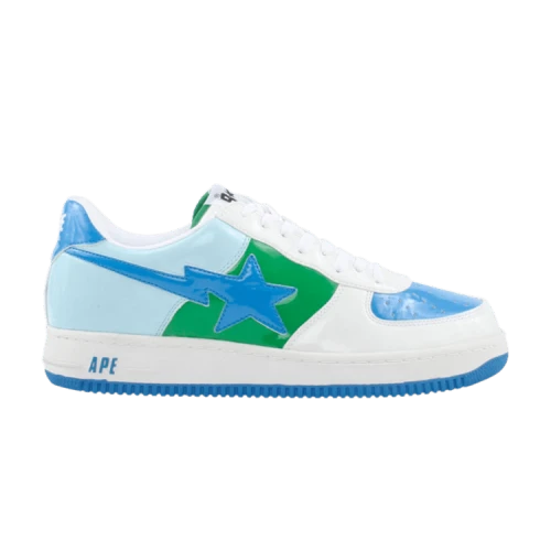 Bapesta FS-001 Low 'White Blue Green'