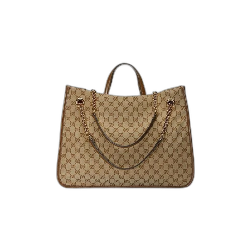 Gucci Horsebit Large Tote Bag 'Brown Sugar'