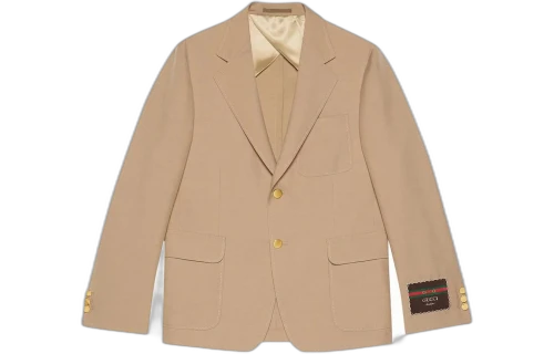 Gucci Caspian Chelsea Jacket 'Cold Sand'