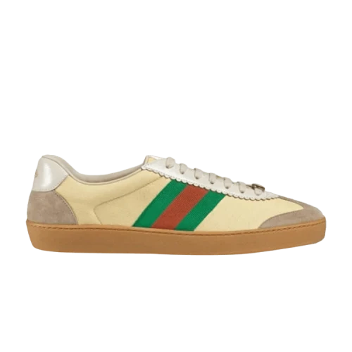 Gucci G74 Web Low 'Oatmeal'